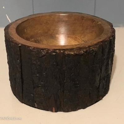 Tree Stump Dish 