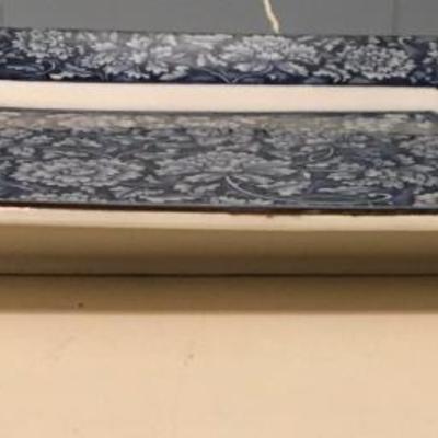 Blue and White Serving Platter