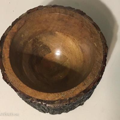 Tree Stump Dish 