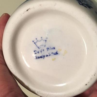 Delft Blue Votive Holder