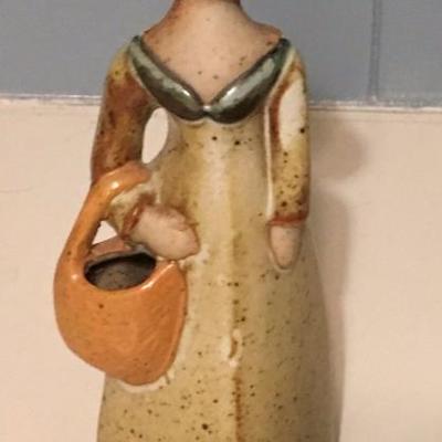 Clay Lady Figurine 