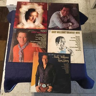 Five Records by Andy Williams