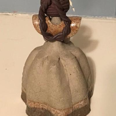 Clay Girl Figurine 