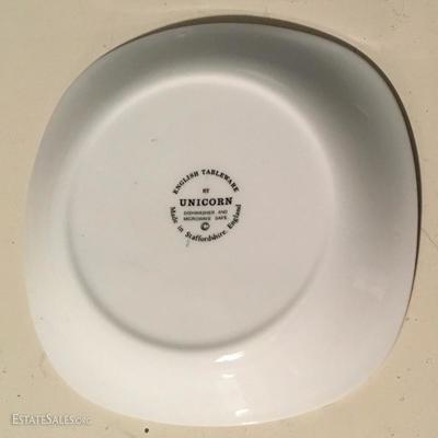 English Tableware Plate