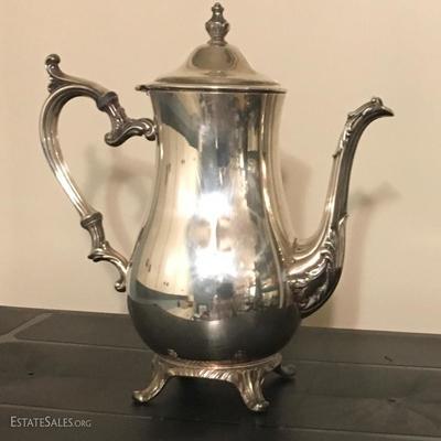 WM Rogers Coffee Pot 
