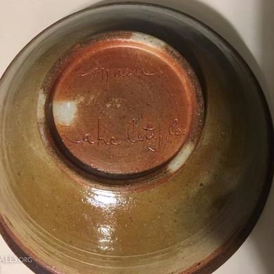 Lake City Co Pottery Bowl 