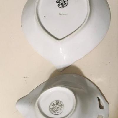 Small Dish and Saucer Set 