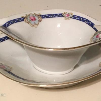 Small Dish and Saucer Set 