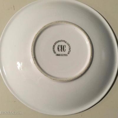 Set of 8 Plates - Certified International Dinnerware