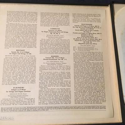 "A Treasury of Organ Music" Record (33) 