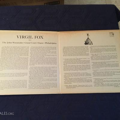 "Virgil Fox Plays the John Wanamaker Organ" Record (33) 