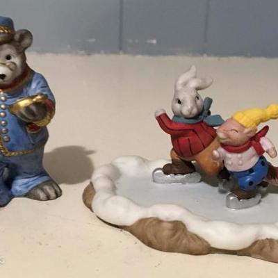 Fitz and Floyd "Holiday Hamlet" Enchanted Forest Collection 