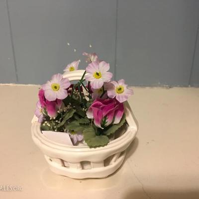 Small Basket With Flowers
