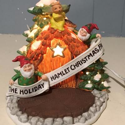 Fitz and Floyd "Holiday Hamlet" Enchanted Forest Collection 