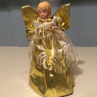 Gold Angel Tree Topper
