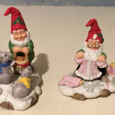 Fitz and Floyd "Holiday Hamlet" Enchanted Forest Collection 