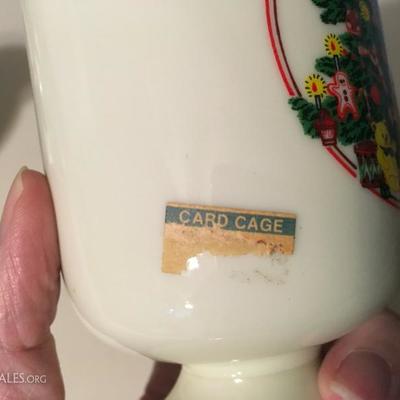 set of 4 Christmas Mugs