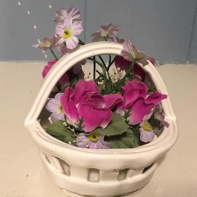Small Basket With Flowers