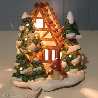 Fitz and Floyd "Holiday Hamlet" Enchanted Forest Collection 