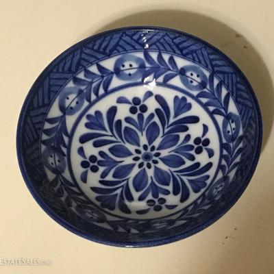 Blue and White Bowl