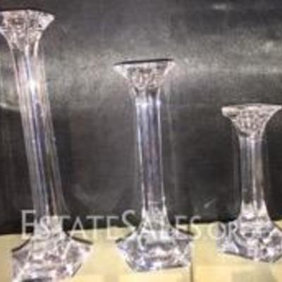 Reidel Glassware Candle Holders