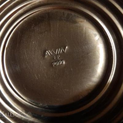 Alvin Vintage Sterling Silver Weighted Candle Holder Set 