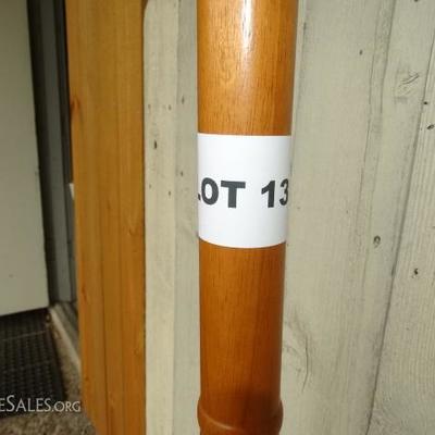 Lot #13 - Wood coat rack