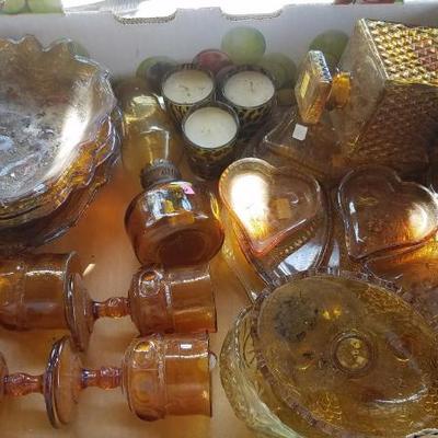 Amber glass Lot #230