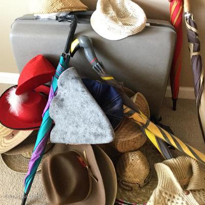 Lot 51 -Hats, Luggage, Umbrellas