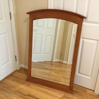 Lot 8 - Stunning Wooden Wall Mirror