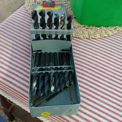 14 Pc Drill Bit Set w Case