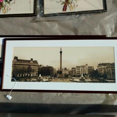 Pair of Framed Photos of London, England