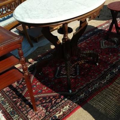 Victorian Marble Top Table