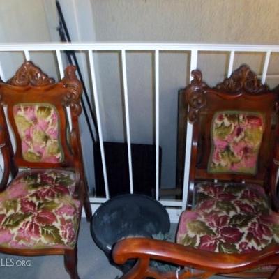 Pair of Victorian Style chairs