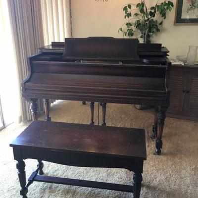 Kroeger Baby Grand Piano