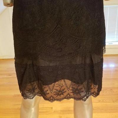 Christian Lacroix Couture Runway chantilly lace silk organza iconic dress