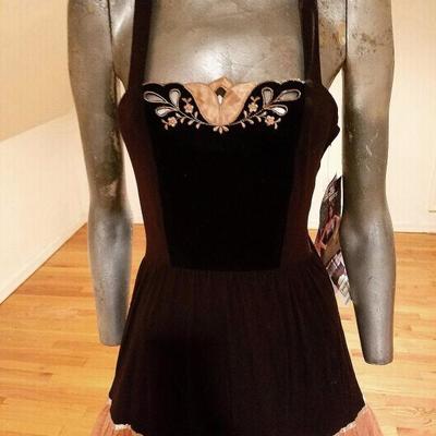 Vintage 1970 Young Edwardian by Arpeja Boho fluid maxi embroidery