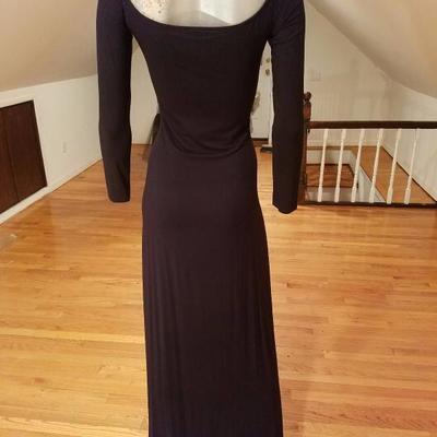 Car Wash Maxi body con bad girl knit dress skirt slits