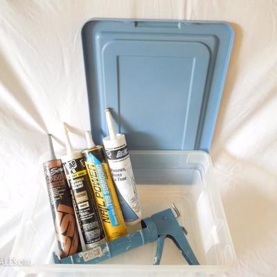 Mixed Lot Caulking Supplies