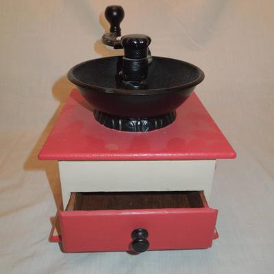 Reproduction Metal Coffee Grinder 