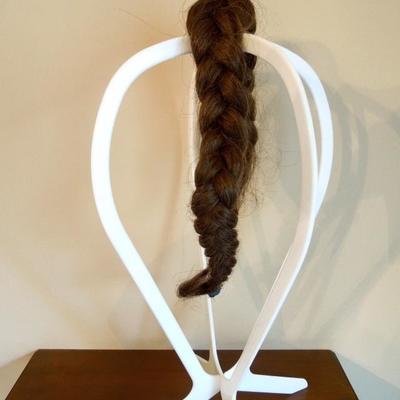 Wig, Wig Stand and 2 Chemo Caps