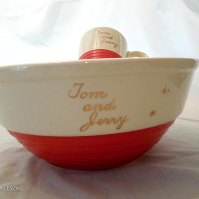 Vintage Ceramic Tom and Jerry Set