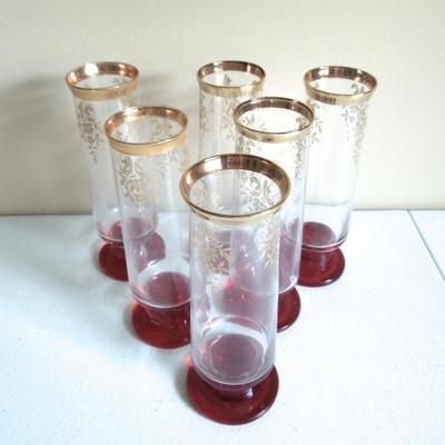6 Festive Toasting Glasses