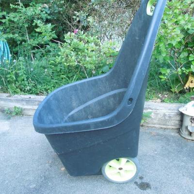 Plastic Portable Garden Cart