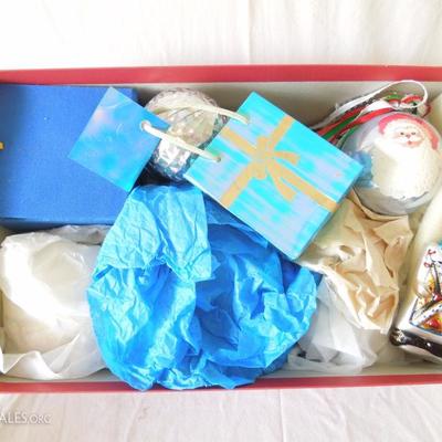 Shoe Box of Ornaments