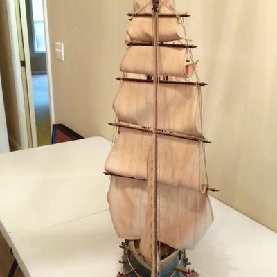 Large Scale Model of Clipper Ship