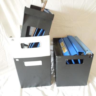 Mixed Lot of Filing and Notebooks