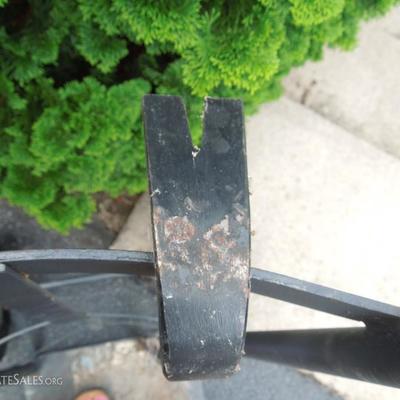Metal Hand Truck and Crowbar