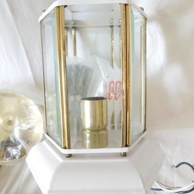 Boxed Lot of Ceiling Lighting Supplies
