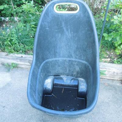 Plastic Portable Garden Cart